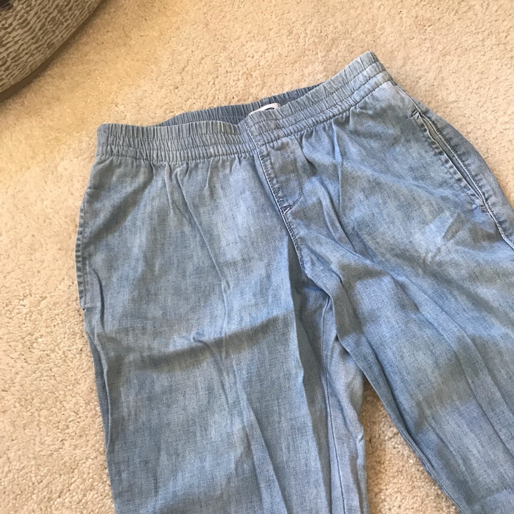 Old Navy denim joggers